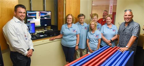 Auditorium video system donation photo